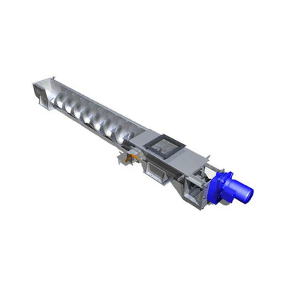 304/316SS سیمان زغال سنگ آهک بتن دانه مارپیچ نوار نقاله 1.5-5.5kw