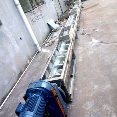 نوار نقاله مارپیچ پودری نوار نقاله مارپیچی فولادی ضد زنگ SS316 1 ~ 100 متر