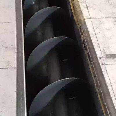 نوار نقاله پیچی بدون محور 5t/H SS316 برای رنگرزی تصفیه فاضلاب