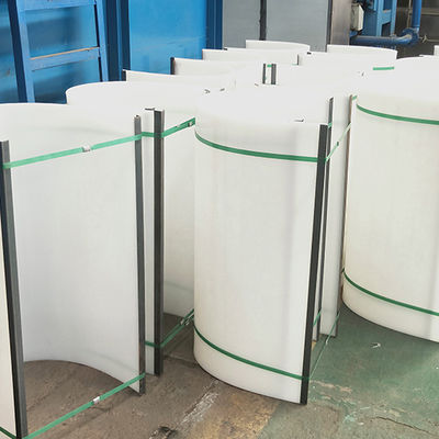 نوار نقاله پیچی بدون محور 5t/H SS316 برای رنگرزی تصفیه فاضلاب