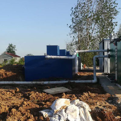 SS304 MBR MBBR ماشین آلات تصفیه خانه فاضلاب صنعتی 100m3/D سازگار با محیط زیست