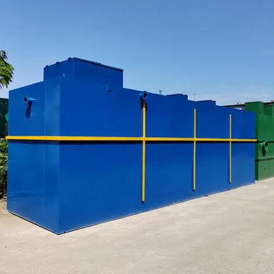 SS304 MBR MBBR ماشین آلات تصفیه خانه فاضلاب صنعتی 100m3/D سازگار با محیط زیست