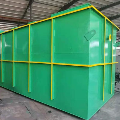 SS304 MBR MBBR ماشین آلات تصفیه خانه فاضلاب صنعتی 100m3/D سازگار با محیط زیست