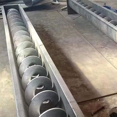 سفارشی سازی 304SS نوار نقاله پیچ بدون محور نوار نقاله مارپیچی بدون شفت