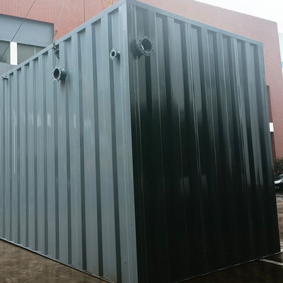 500m3/D 304SS Mbr یکپارچه سازی سیستم تجهیزات تصفیه فاضلاب سفارشی