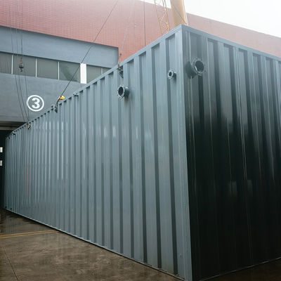 500m3/D 304SS Mbr یکپارچه سازی سیستم تجهیزات تصفیه فاضلاب سفارشی