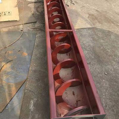 نوار نقاله مارپیچ پیچ نوار نقاله فولادی ضد زنگ با سرعت قابل تنظیم 12 تن در ساعت