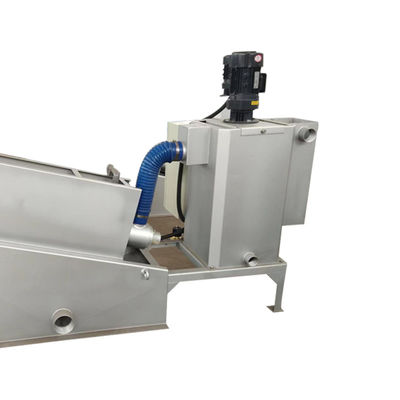 دستگاه آبگیری لجن تصفیه فاضلاب چند پیچ ​​پرس 1-2500 کیلوگرم در ساعت