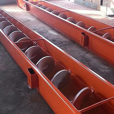 نوار نقاله پیچی لجن آبگیری SUS304 برای حمل و نقل شن و ماسه آهک خرد شده زغال سنگ