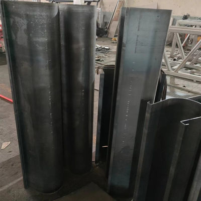 سرعت قابل تنظیم نوار نقاله مارپیچی بدون شفت فولاد کربنی 1 ~ 100 متر سفارشی