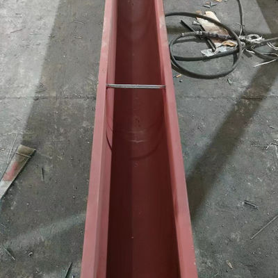 سرعت قابل تنظیم نوار نقاله مارپیچی بدون شفت فولاد کربنی 1 ~ 100 متر سفارشی