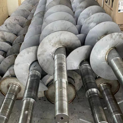 نوار نقاله پیچ بدون شفت فولاد کربنی 50 متر مکعب نوار نقاله مارپیچی فولاد ضد زنگ خودکار