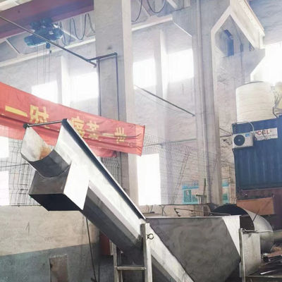 نوار نقاله پیچ بدون شفت فولاد کربنی 50 متر مکعب نوار نقاله مارپیچی فولاد ضد زنگ خودکار