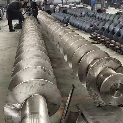 نوار نقاله پیچی فولادی ضد زنگ 1 تا 25 متر برای سیمان سیلو