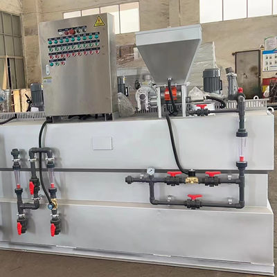 PAM پلیمری پودر شیمیایی سیستم دوز گیری خودکار برای درمان فاضلاب