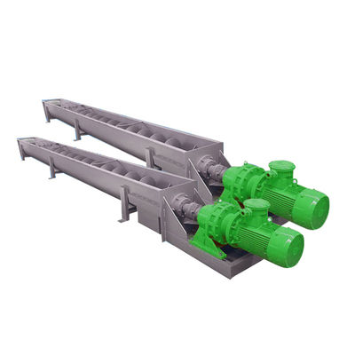 کیفیت  Inclined Stainless Steel Screw Conveyor for Cement Powder کارخانه