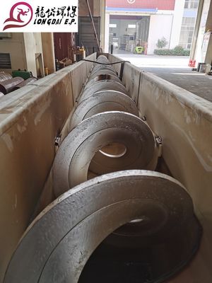 نوار نقاله پیچ بدون شافت ، نوار نقاله پیچ افقی 16r / min