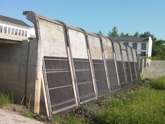 صفحه نوار مکانیکی صرفه جویی در مصرف آب که برای ایستگاه پمپ رودخانه استفاده می شود