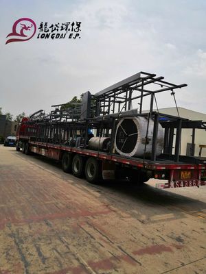 نوار نقاله زباله قابل حمل ، دستگاه نوار نقاله پیچ 500 میلی متر