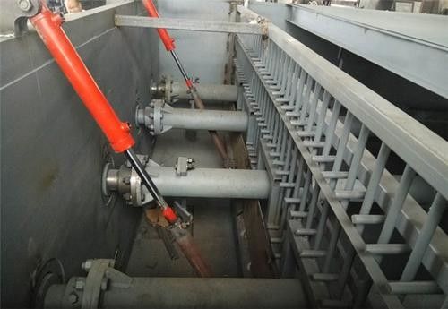 نوار نقاله Auger فولاد ضد زنگ فاضلاب ، نوار نقاله پیچ صنعتی 500 میلی متر