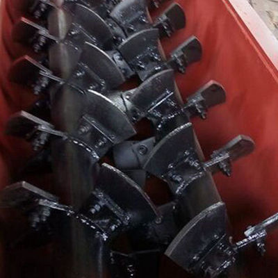 نوار نقاله Auger فولاد ضد زنگ فاضلاب ، نوار نقاله پیچ صنعتی 500 میلی متر