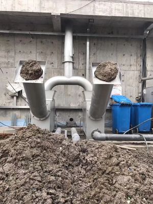 دستگاه پرس لجن 400 میلی متر ، پرس پیچ افقی فولاد ضد زنگ