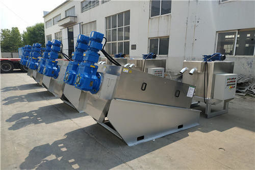 واحد آبگیری لجن فولادی آلیاژی