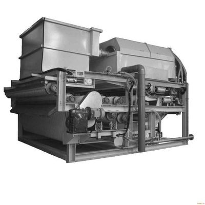 تصحیح خودکار دستگاه آبگیری لجن پرس پیچ شهرداری