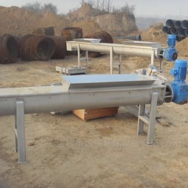 6.5m3 / h سیستم فشار پیچ برای نوع شفت تصفیه فاضلاب