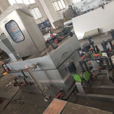 1500 لیتر در ساعت ماشین آلات دوز اتوماتیک تصفیه فاضلاب ISO9001