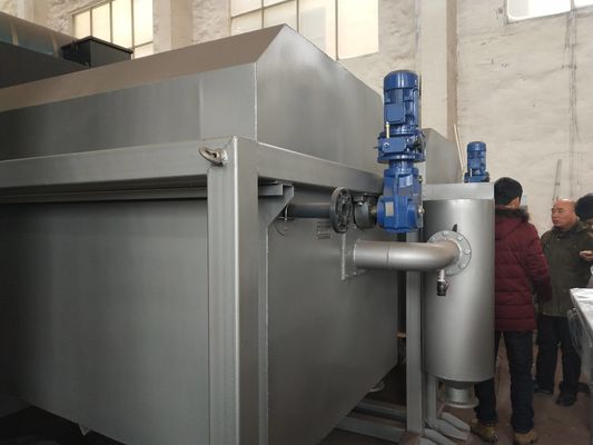 تجهیزات آبگیری دوغاب از جنس استنلس استیل ، تصفیه فاضلاب پرس کمربند 10m3 / h