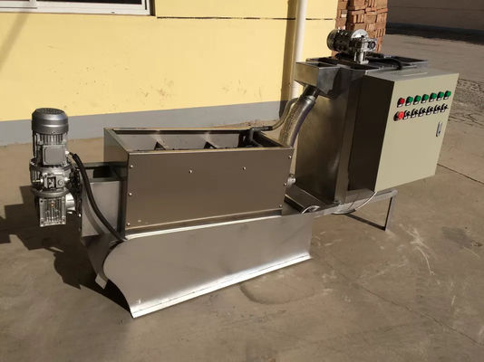 دستگاه آبگیری لجن پرس پیچ برای تصفیه فاضلاب غلیظ