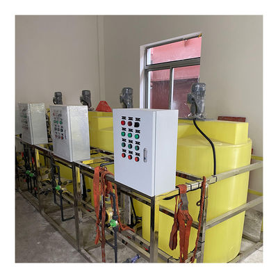 سیستم دوز شیمیایی مایع پلیمری پودری تصفیه خودکار فاضلاب خود گرانشی