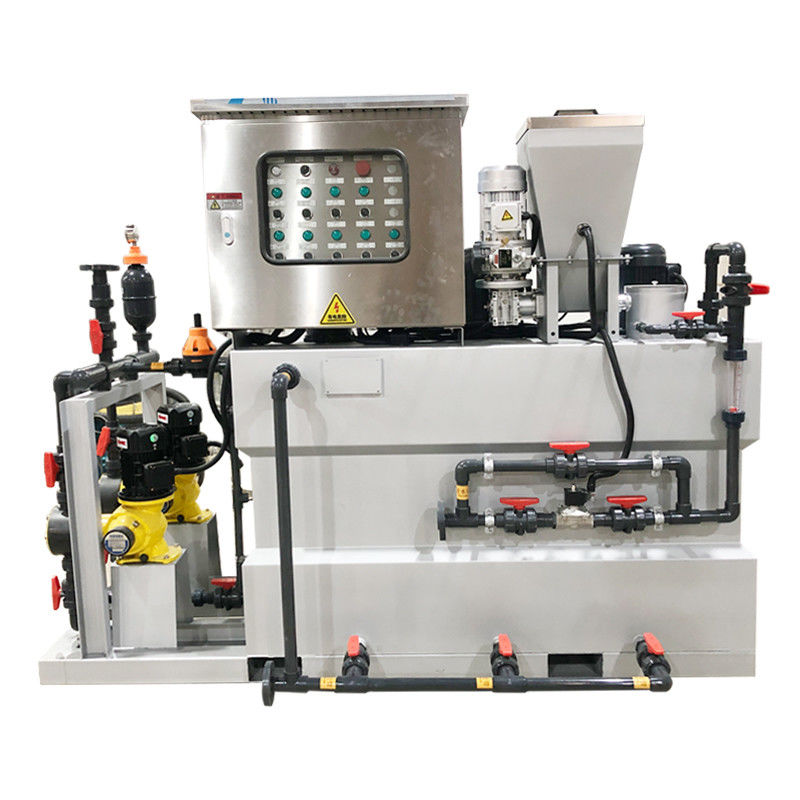 PAM PAC Dry Powder Full Automatic Dosing Machine Acid Base Integrated