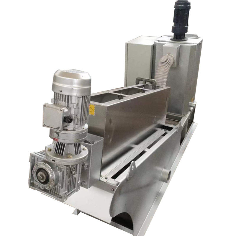 دستگاه آبگیری لجن پرس 1-2500kgs/H Volute Sludge Dehydrator Multi Disk Screw Press Sludge