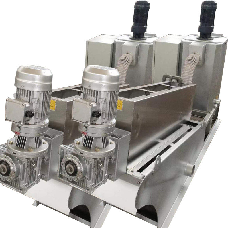 سفارشی سازی دستگاه آبگیری لجن ولوت خود تمیز کننده برای فاضلاب شهری