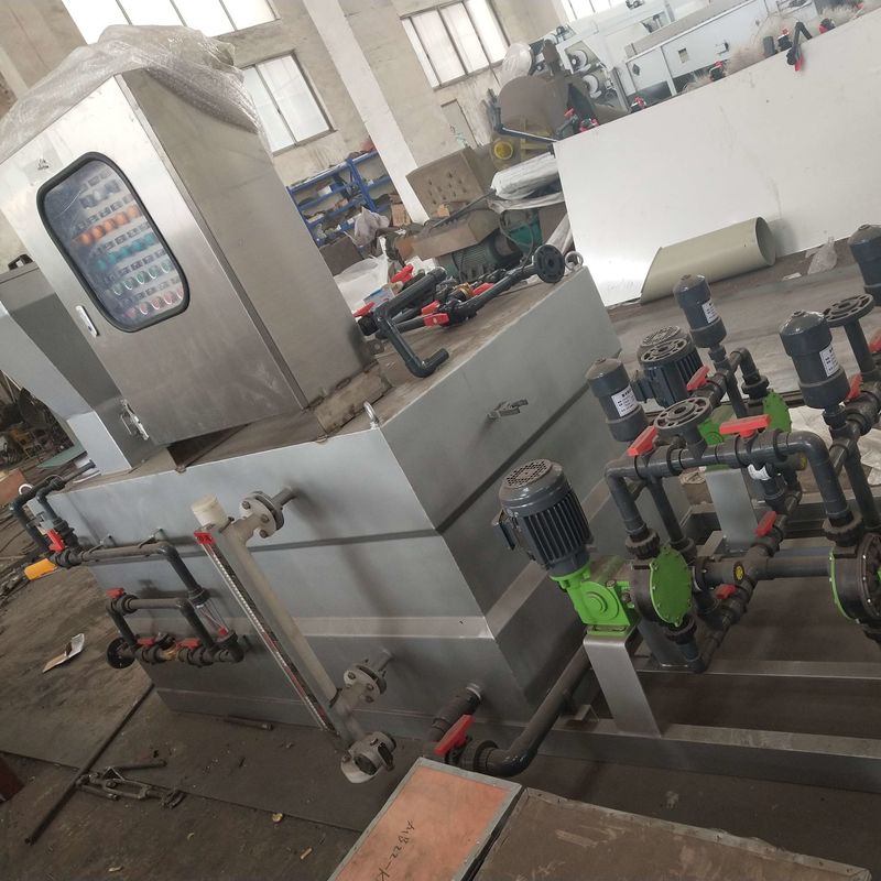 1500 لیتر در ساعت ماشین آلات دوز اتوماتیک تصفیه فاضلاب ISO9001