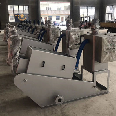دستگاه آبگیری لجن پرس پیچ پیچ برای تصفیه خانه فاضلاب