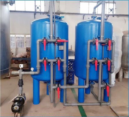 تصفیه آب تصفیه شده با فیلتر چند رسانه ای کربن فعال کربن فولاد کربنی SS304