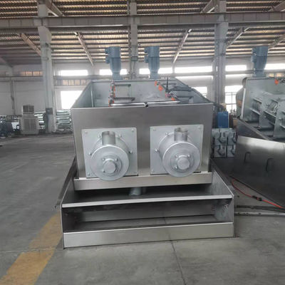 دستگاه آبگیری لجن مارپیچی SS304 جداسازی مایع جامد نوع پیچ اتوماتیک