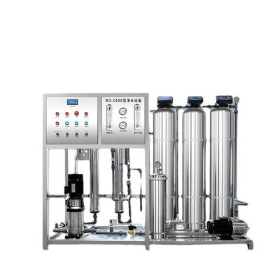 1T/H RO اسمز معکوس Level5 تجهیزات تصفیه آب دیونیزه صنعتی