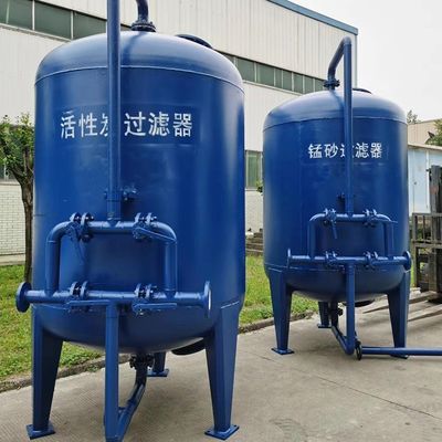 فیلتر شنی کوارتز SS Automatic Activated Carbon Minganese Sand Multi Media