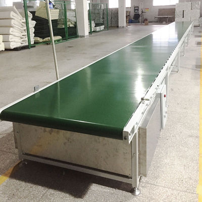 تسمه نقاله اتوماتیک پروفیل آلومینیومی PVC تسمه نقاله صنعتی افقی