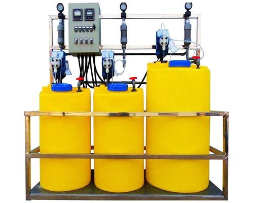1000L/H PE Pac Pam فلوکولانت دستگاه دوز خودکار با انحلال آهسته رهش