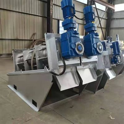 دستگاه آبگیری لجن مارپیچ 15m3/H تجهیزات لجن گیری کارخانه مواد غذایی