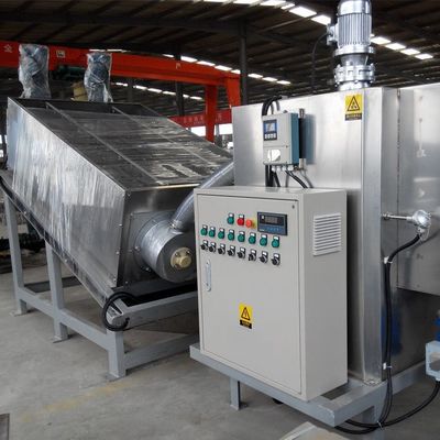 دستگاه آبگیری لجن مارپیچ 15m3/H تجهیزات لجن گیری کارخانه مواد غذایی