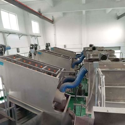دستگاه آبگیری لجن مارپیچ 15m3/H تجهیزات لجن گیری کارخانه مواد غذایی