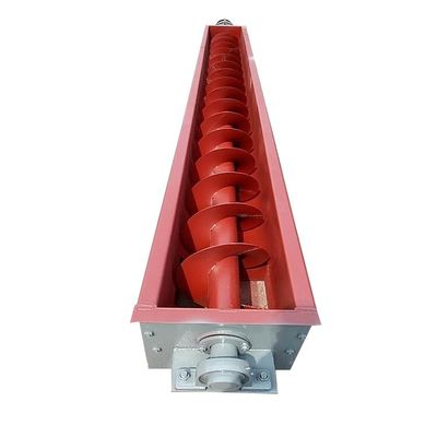 سیستم نوار نقاله مارپیچی بدون شفت دانه ذغال سنگ 2m3/H نوار نقاله فولادی کربنی