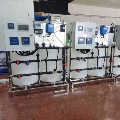 سیستم دوز اتوماتیک مایع شیمیایی برای تصفیه فاضلاب کارخانه رنگرزی