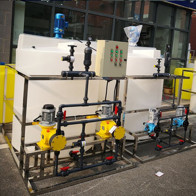 سیستم دوز اتوماتیک مایع شیمیایی برای تصفیه فاضلاب کارخانه رنگرزی